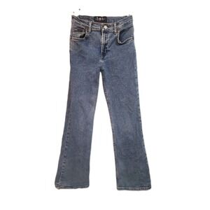 LEI Jeans Bootcut Distressed Flare Denim Mid-Rise Sz 12 Juniors/Youth Y2K 90s